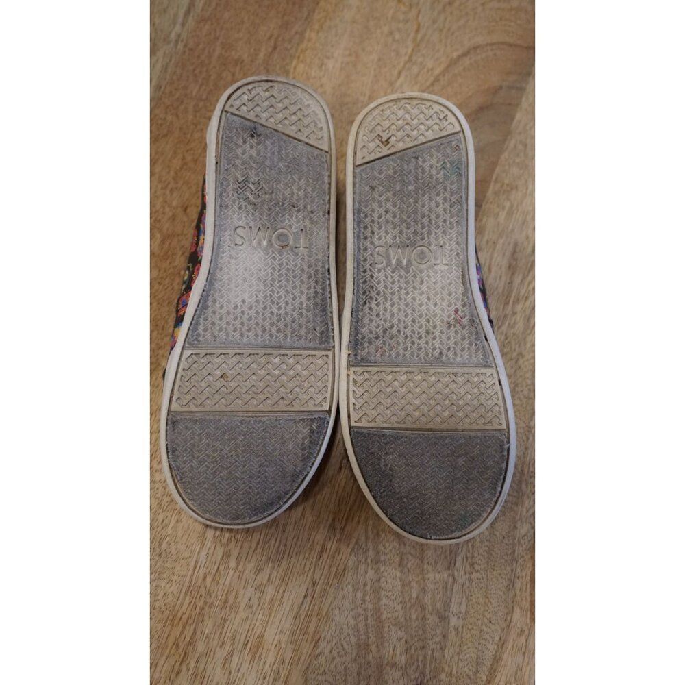 Toms YOUTH Alpargata Dia De Los Muertos Cupsole (Glow in the Dark), Size 13.5 - Picture 12 of 15